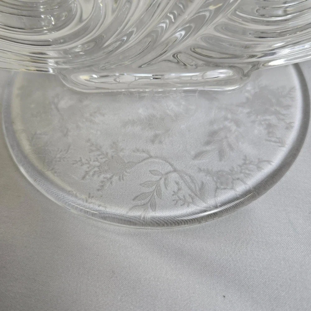 Fostoria pair vintage